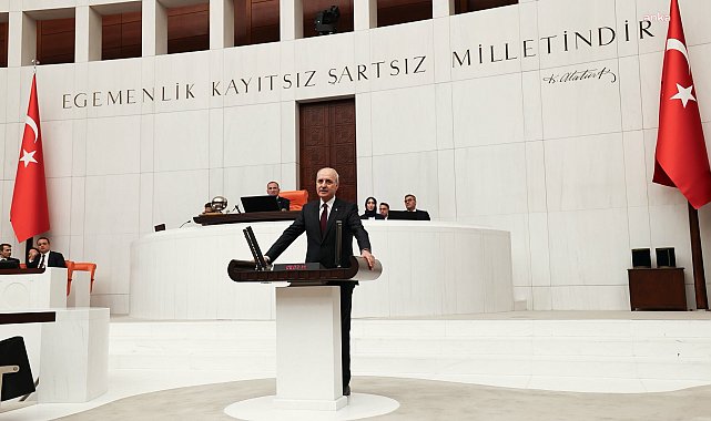 TBMM Başkanı Kurtulmuş: Gazi Meclisimizin tarihine yakışır şekilde bir dönemin başlangıcı olmasını temenni ediyorum