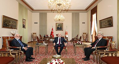 TBMM Başkanı Kurtulmuş, HÜDA PAR Genel Başkanı Zekeriya Yapıcıoğlu'nu kabul etti