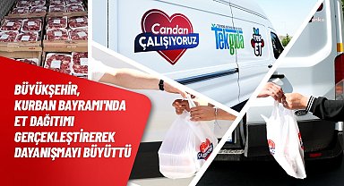 Tekirdağ Büyükşehir Belediyesi'nden bayramda dayanışma eli