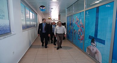 Tepebaşı Belediye Başkanı Ataç ile Ortaca Belediye Başkanı Tezcan, Melih Savaş Yaşam Köyü’nü gezdi