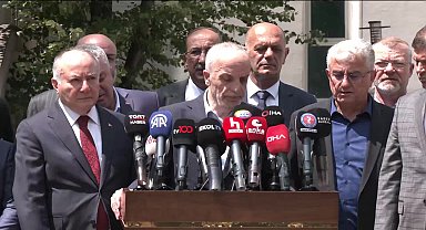 TÜRK-İŞ heyeti Bakan Işıkhan ile görüştü...Ergün Atalay: