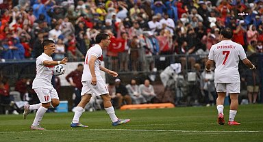Türkiye, hazırlık maçında ABD'yi 2-1 mağlup etti