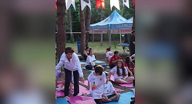 Tuzla’da haziran ayı yoga ile geçiyor