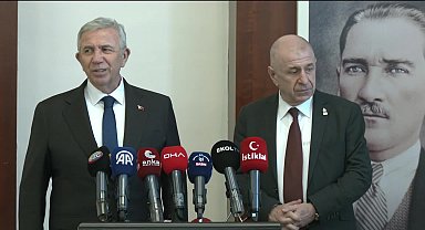 Ümit Özdağ'dan Mansur Yavaş'a ziyaret... Yavaş, İmamoğlu'nun avukatı Pehlivan'ın tutuklanmasına ilişkin konuştu: