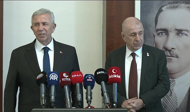 Ümit Özdağ'dan Mansur Yavaş'a ziyaret... Yavaş, İmamoğlu'nun avukatı Pehlivan'ın tutuklanmasına ilişkin konuştu: