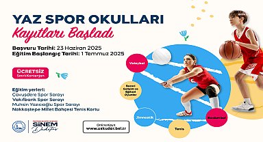 Üsküdar Belediyesi'nin yaz spor okulları başlıyor: 5 branşta ücretsiz eğitim