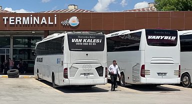 Van'da otogar esnafı, bayramda umduğunu bulamadı: 