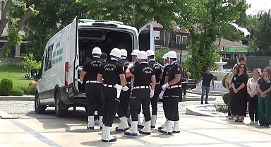 Yaşamını yitiren Edirne Vali Yardımcısı Erdoğan Beypınar için tören düzenlendi