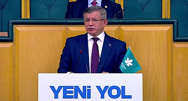 Yeni Yol grup toplantısı… Ahmet Davutoğlu: ''Yeter ki Gazze’ye gidecek yolu bize açın, şehit düşeceksek onlarla şehit düşelim'' 