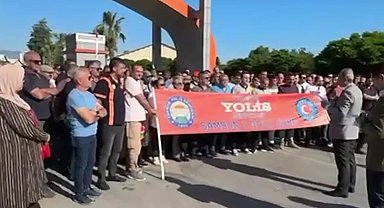 Yol İş Sendikası üyeleri, kamu işçisi için önerilen zam teklifini Karabük ve Samsun'da protesto etti