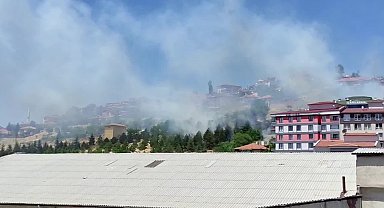 Yozgat’ta mahalle arasında çıkan yangın korkuttu