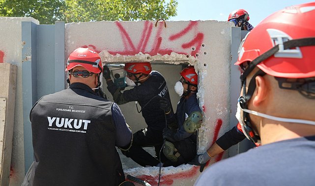 Yunusemre Belediyesi Arama Kurtarma Ekibi, DAKE eğitimini tamamladı