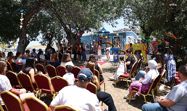 Yuvamız Çeşme Reisdere ve Ovacık Çocuk Etkinlik Merkezleri, ilk mezunlarını verdi