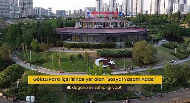ABB, sosyal destek alan ailelerin çocukları için Göksu Parkı'nda ücretsiz düğün salonunu hizmete açtı