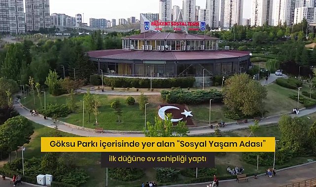 ABB, sosyal destek alan ailelerin çocukları için Göksu Parkı'nda ücretsiz düğün salonunu hizmete açtı