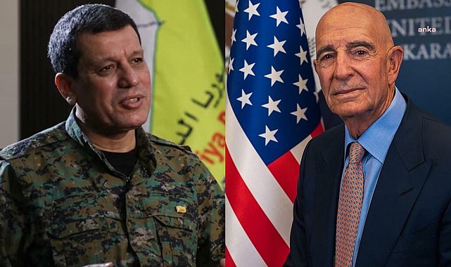 ABD'nin Suriye Temsilcisi Barrack, SDG Komutanı Mazlum Abdi ile görüştü