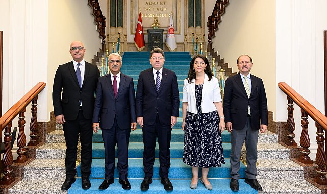 Adalet Bakanı Tunç, DEM Parti İmralı heyeti görüşmesi... Tunç: