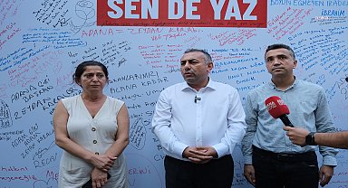 Adana Büyükşehir Belediye Başkan Vekili Geçer, Adalet Nöbeti’ne katıldı...