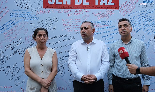 Adana Büyükşehir Belediye Başkan Vekili Geçer, Adalet Nöbeti’ne katıldı...