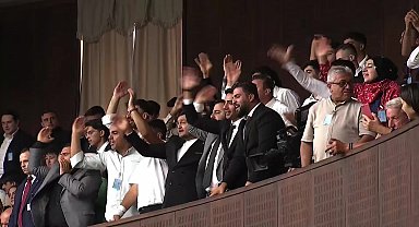 AK Parti Grup Toplantısı... Cumhurbaşkanı Erdoğan: AK Parti'nin CHP'yi sarmaşık gibi saran rüşvetle, yolsuzlukla işi olmaz