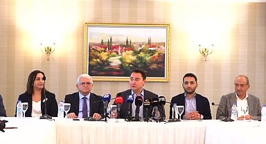 Ali Babacan: TBMM olağanüstü toplansın, orman yangınlarıyla ilgili komisyon kurulsun