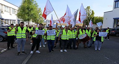Almanya'nın önde gelen döner tedarik şirketi Birtat'ta işçilerin grevi sürüyor