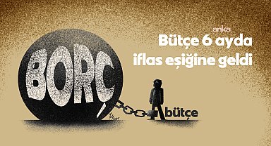 ANKA Ekonomi Editörü Zülfikar Doğan'dan haftalık analiz: Bütçe 6 ayda iflas eşiğine geldi, hazine 100 TL borç için 135 TL yeniden borçlanıyor, ekonomi yönetimi ‘ek vergi mi, ek bütçe mi?’ açmazında