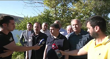Ankara Eymir Ormanı'nda yangın...Ankara Valisi Vasip Şahin: 1-2 saat içerisinde tamamen kontrol altına alınmasını bekliyoruz