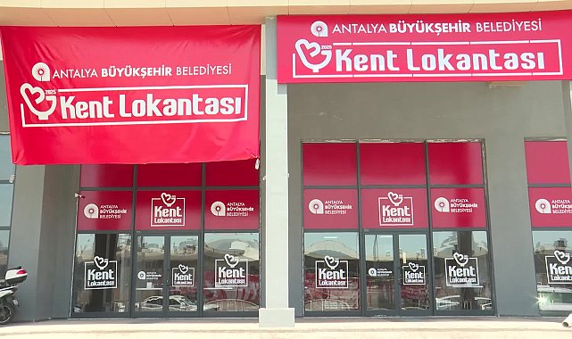 Antalya Büyükşehir Belediyesi, ikinci Kent Lokantası'nı hizmete açtı