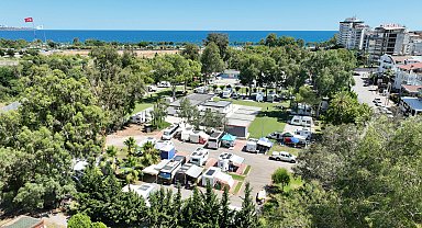 Antalya Büyükşehir Belediyesi Karavan Park'a tatilcilerden ilgi