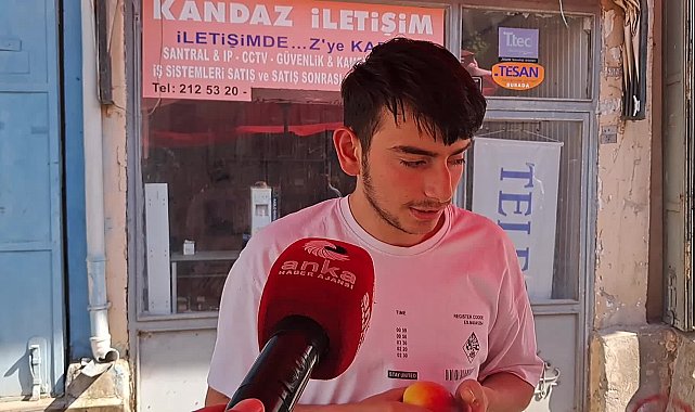 Artvin halk pazarında fiyatlar el yakıyor: 2 tane nektarin 100 lira