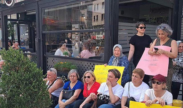 Artvinliler zeytinlikleri madenciliğe açacak kanun teklifine karşı oturma eylemi başlattı