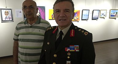 Asker ressamlardan Erzurum'da 23 Temmuz'a özel sergi