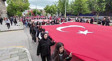 Atatürk'ün Erzurum'a gelişinin 106'ncı yılı coşkuyla kutlandı
