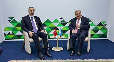 Baakan Fidan, Birleşmiş Milletler Genel Sekreteri Antonio Guterres ile görüştü