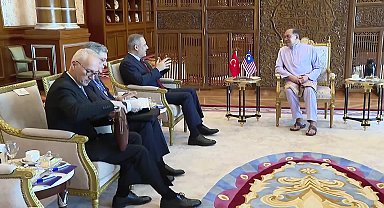 Bakan Fidan, Malezya Başbakanı Enver tarafından kabul edildi