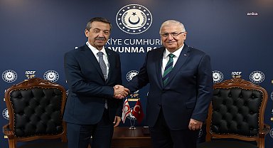 Bakan Güler, KKTC Dışişleri Bakanı Ertuğruloğlu ile görüştü