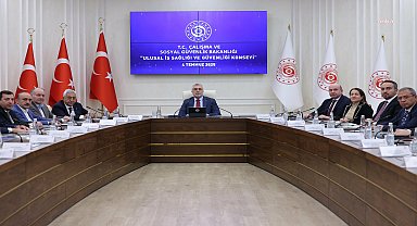 Bakan Işıkhan: İnsan onuruna yakışır, huzurlu ve güvenli iş ortamını bir seçenek olarak değil zorunluluk olarak görüyoruz