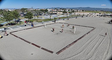 Balıkesir Altınkum Sahili, plaj voleyboluyla şenlenecek