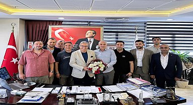 Bandırma Belediye Başkanı Mirza, Bandırmaspor yönetimini ağırladı