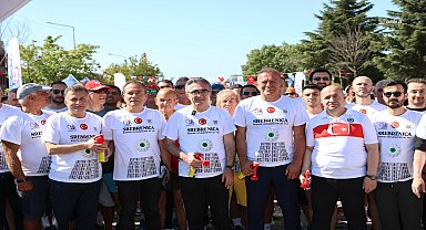 Bayrampaşa, Srebrenica Boşnak Soykırımı'nı anmak için koştu