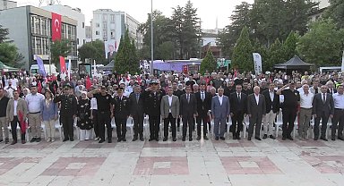 Bilecik'te 15 Temmuz Demokrasi ve Millî Birlik Günü programı