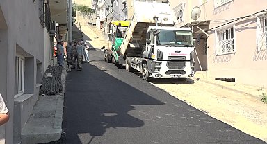 Bornova Belediye Başkanı Eşki’den asfalt mesaisi