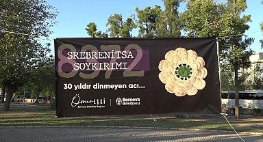 Bornova’da Srebrenica anması: Bornovalılar Srebrenica’yı unutmadı