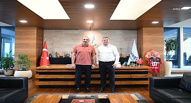 Burdur Belediye Başkanı Ercengiz'den Konyaaltı ve Döşemealtı Belediyeleri'ne ziyaret