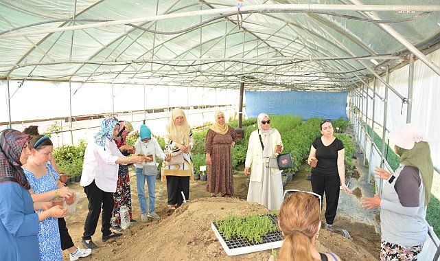 Burhaniye Aile Destek Merkezi kursiyerlerinden BAÇEM’e ziyaret