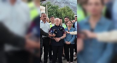 Bursa Büyükşehir Belediye Başkanı Bozbey, yangın bölgesinde: 