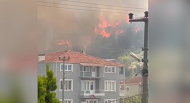Bursa Büyükşehir Belediyesi’nin tankerleri, kırsalda yangınla mücadelede etkili oldu