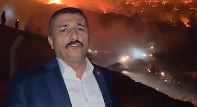 Bursa'da orman yangını... Selçuk Türkoğlu,