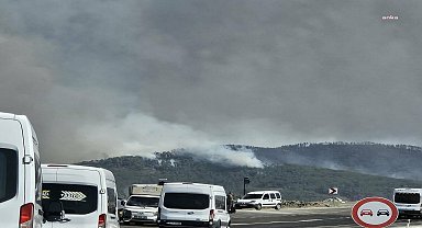 Bursa'daki orman yangıları... Harmancık ilçesindeki 3 mahalle için tahliye kararı alındı